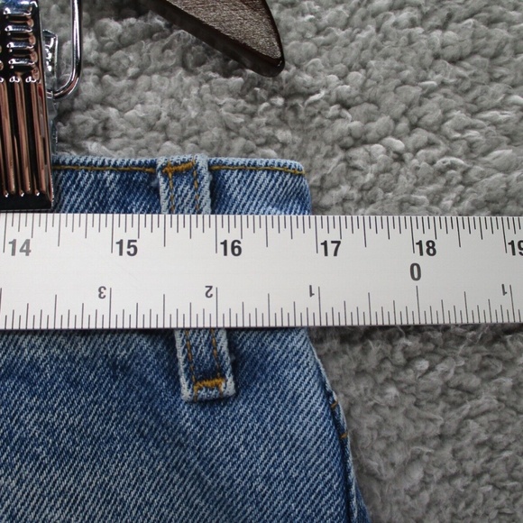 Vintage Levi's 505 Jeans Men's 36x30 Regular Fit Straight Leg Light Wash 90s - Picture 7 of 13